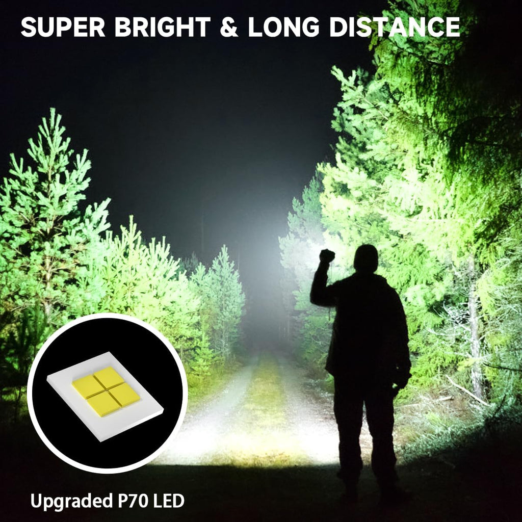 Rechargeable Flashlights High Lumens