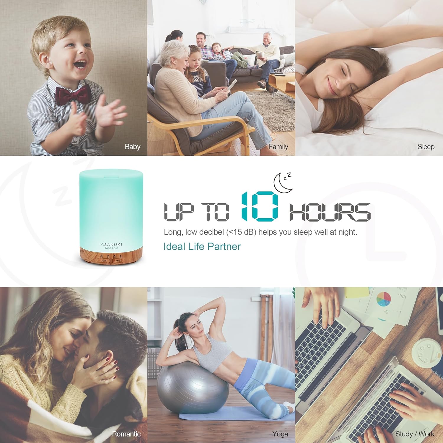 300ML Essential Oil Diffuser