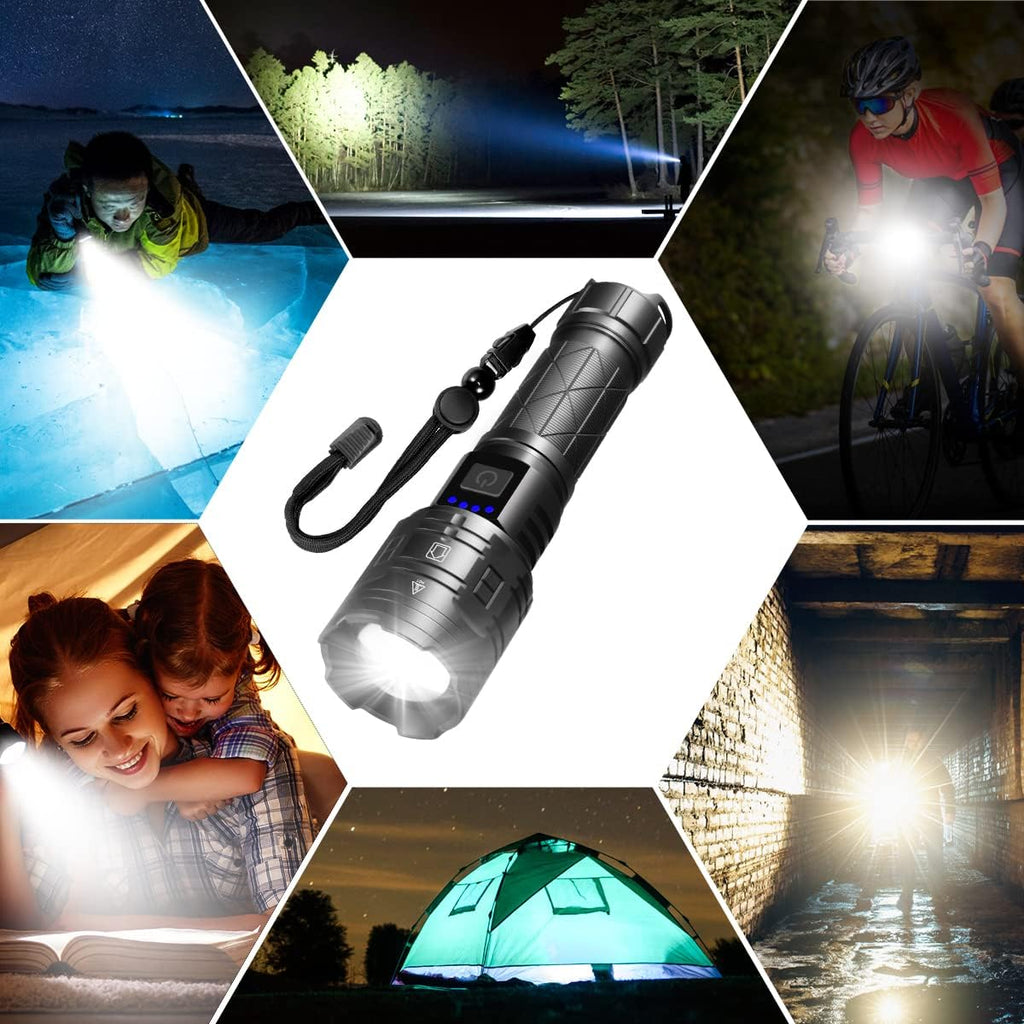 Rechargeable Flashlights High Lumens